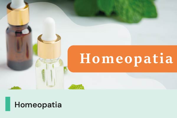 A imagem mostra frascos com ervas ao redor, um texto com fundo laranja descrito 